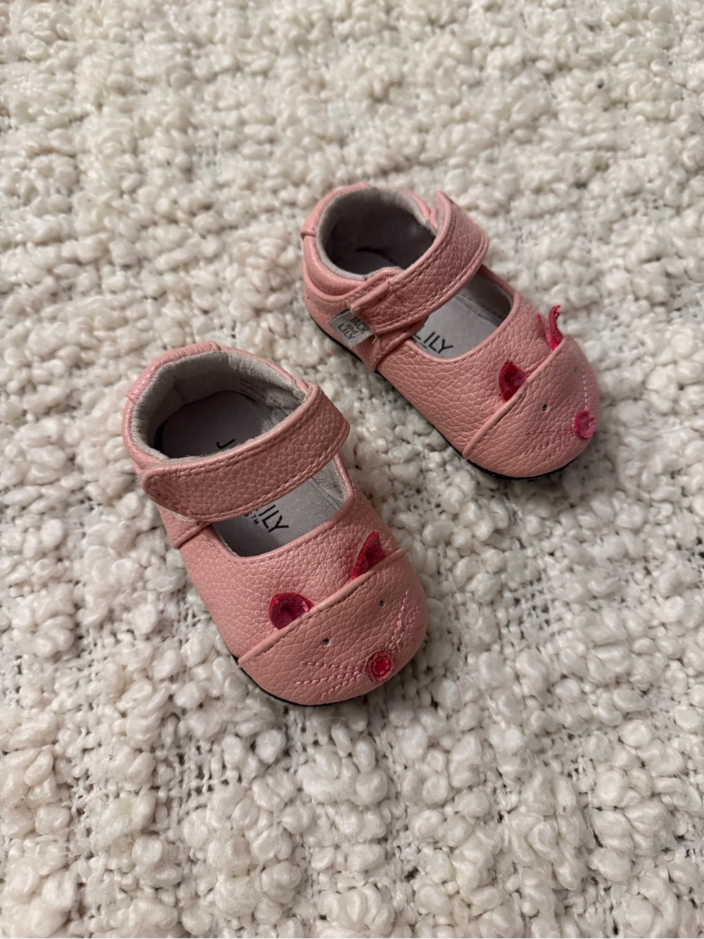 Pink Pig Jack and Lily My Mocs Moccasins